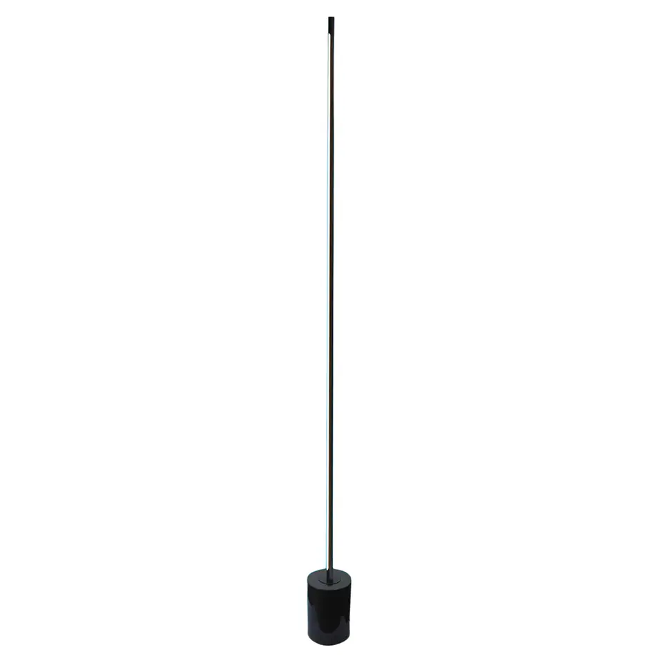 Lámpara Decorativa de Piso Negra, 16W, 3 Tonos, Linox, LUCERNA 1