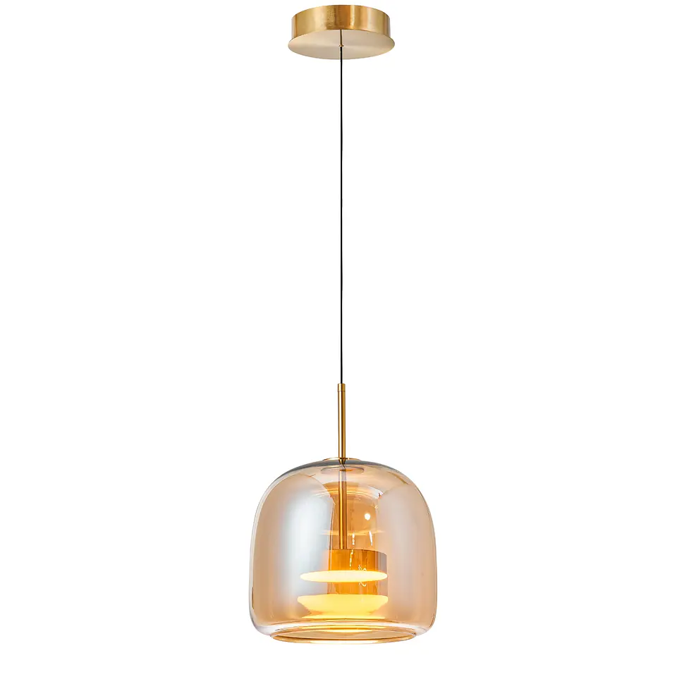 Lámpara Decorativa Colgante, 12W, Tres Tonos, Nordic C5, LUCERNA 1