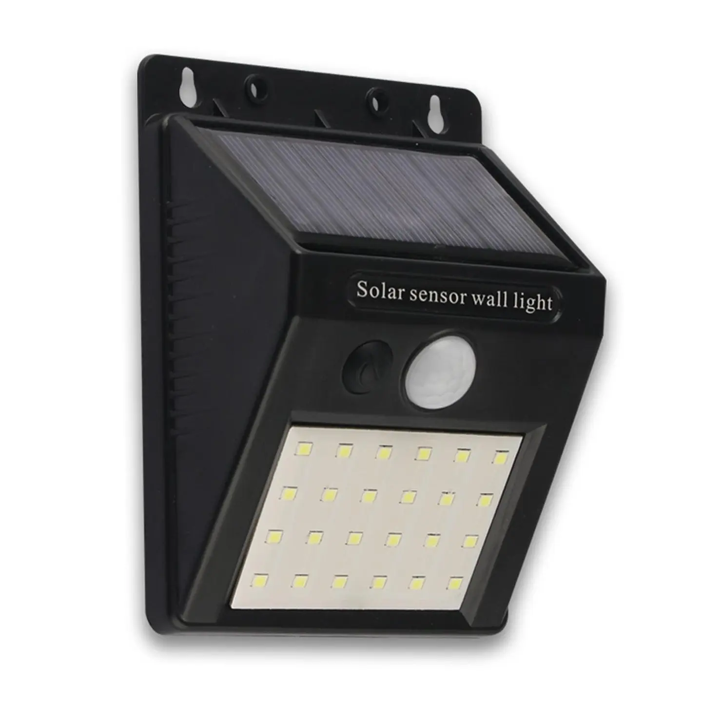 Lámpara Decorativa de Aplique Cuadrada Carga Solar, 3000K, Stylish Design, LUCERNA 1