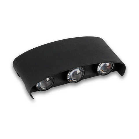 Lámpara Decorativa de Aplique Ojo de Lupa, 3 Faros, 6W, 3000K, Stylish Design, LUCERNA
