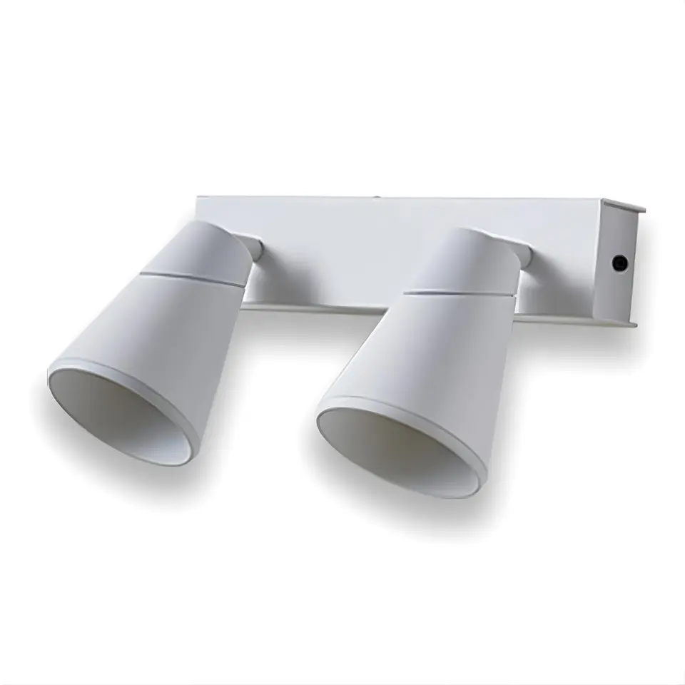 Lámpara Decorativa de Techo-Aplique Blanca, 24W, Tres Tonos, Vulcano A-B-2, LUCERNA 1