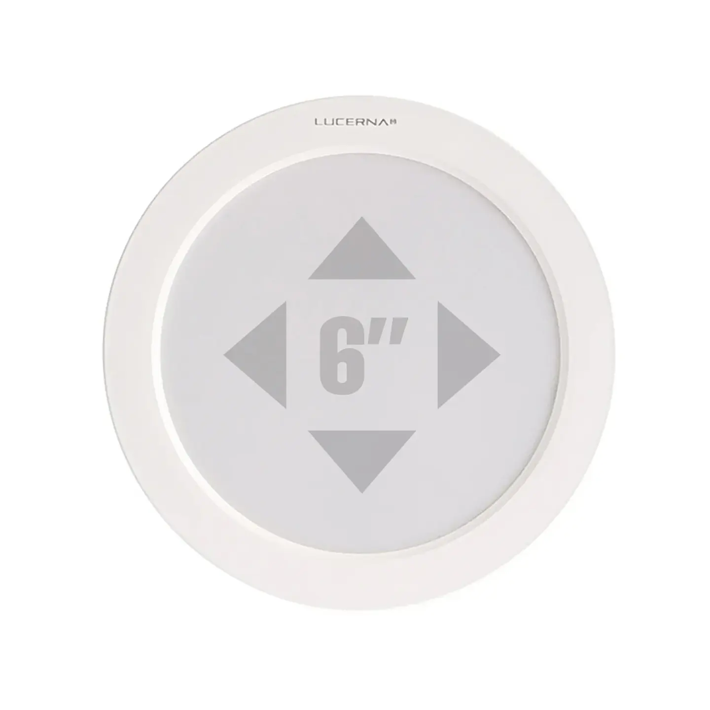 Panel LED Superficial, 12W, Luz Fría - LUCERNA 1