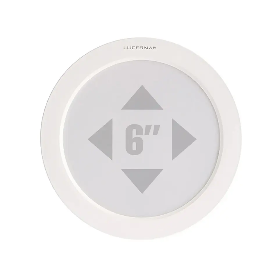 Panel LED Superficial, 12W, Luz Fría - LUCERNA 1