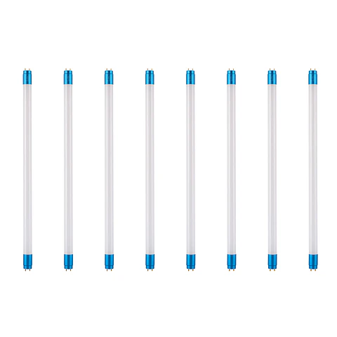 8 Pack Tubo LED Lineal, 9W, 6500K, LUCERNA