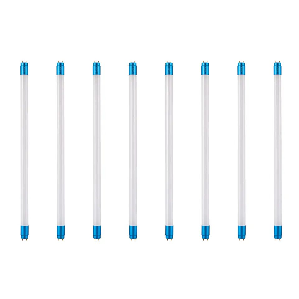 8 Pack Tubo LED Lineal, 9W, 6500K, LUCERNA 1