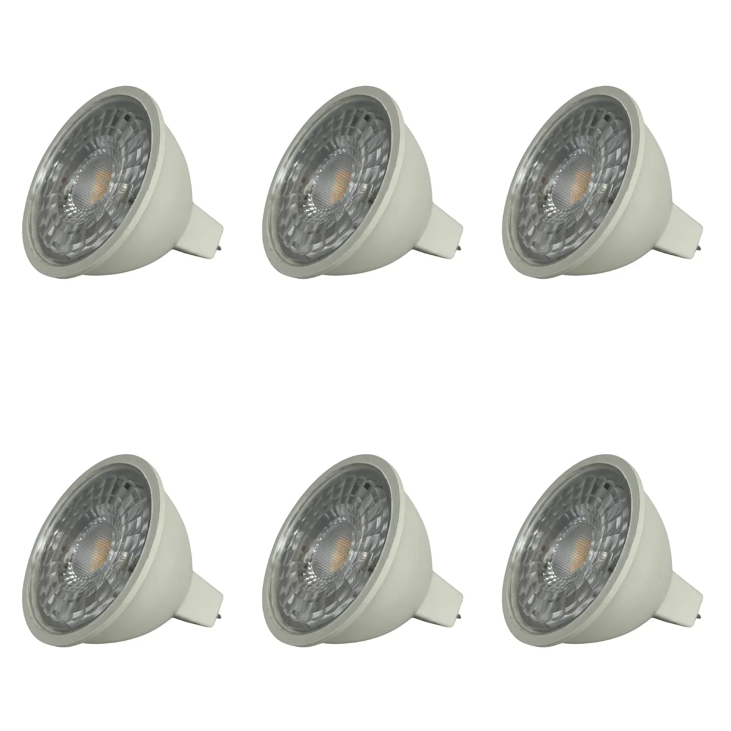 Bombillo Dicroico Bi-pin GU5.3, 8W, 3000K, LUCERNA 1
