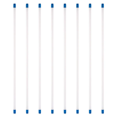 8 Pack Tubo LED Lineal, 18W, 4100K, LUCERNA