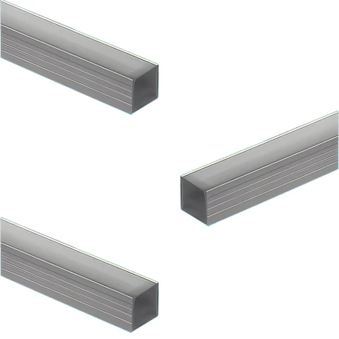 3 Pack Canaleta de Aluminio 15×3, 3m, LUCERNA