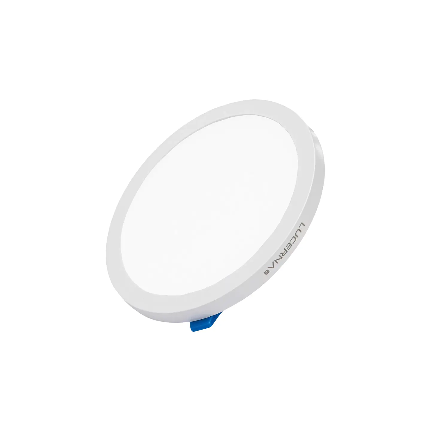 Panel Empotrable Redondo 6″, 18W, 6500K, High Lumen, LUCERNA side 1