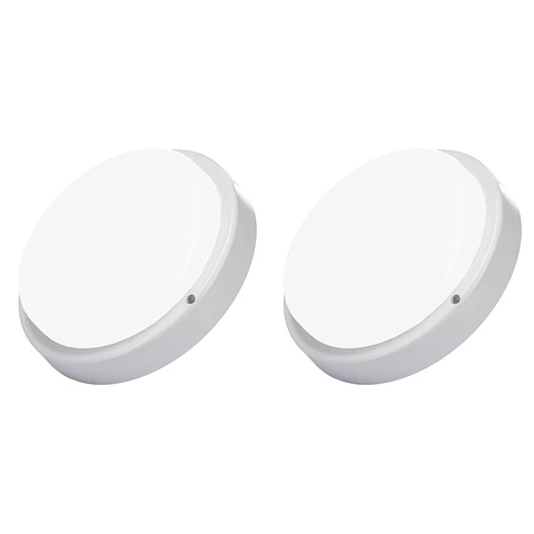 2 Pack Vapoleta Redonda 5”, 12W, 6500K, LUCERNA
