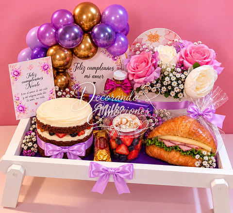 Desayuno Sorpresa Cumpleaños Premium
