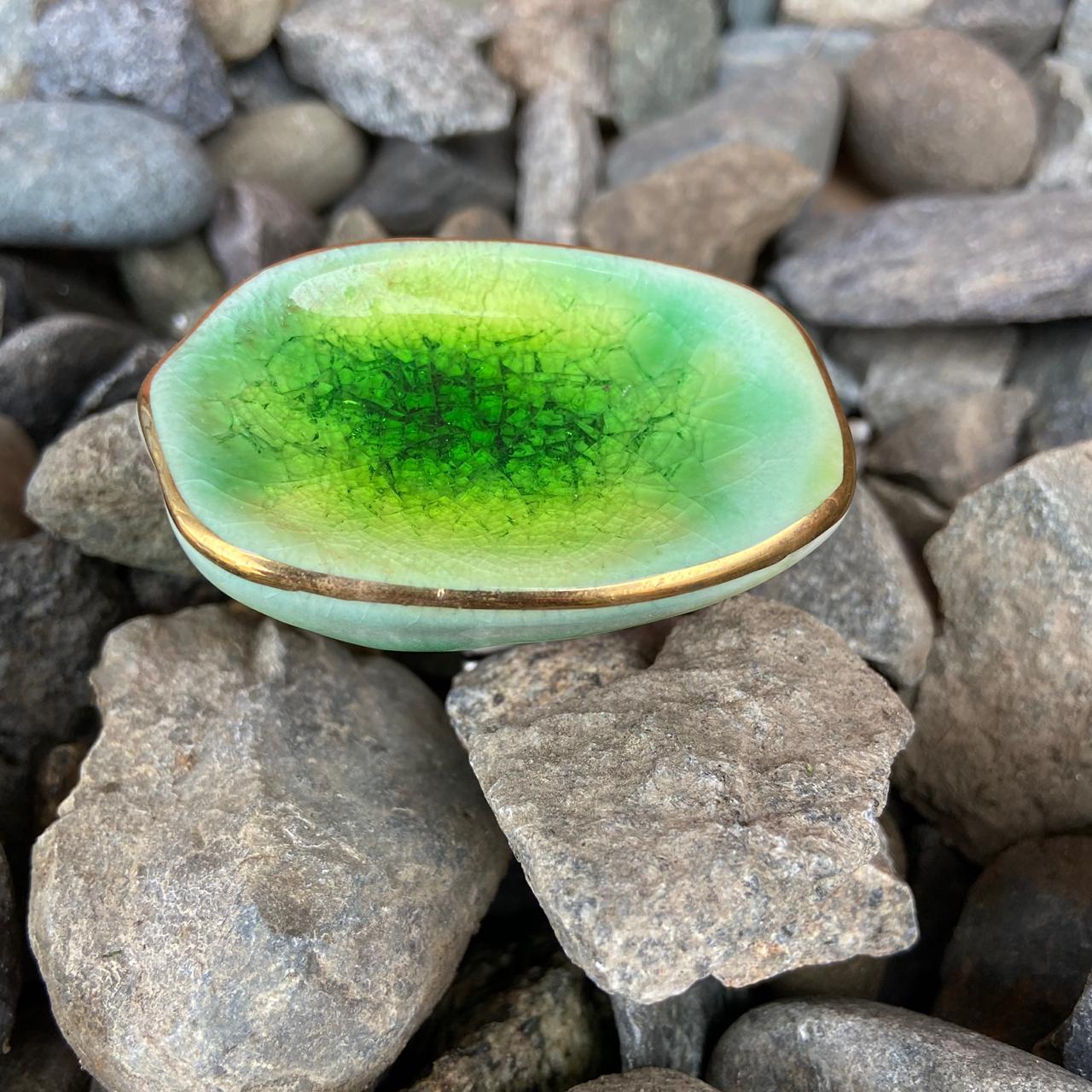 Tirador Cóncavo Verde