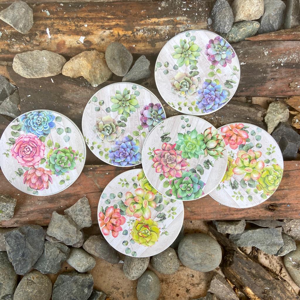 Posavasos Suculenta