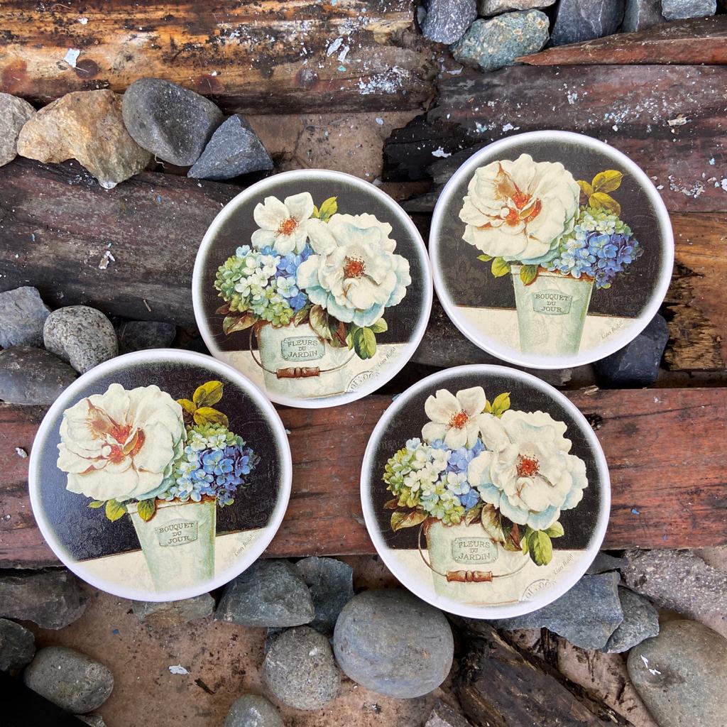 Posavasos Floreros