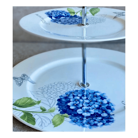 Galletero 2 Pisos Mariposa en Hortensia