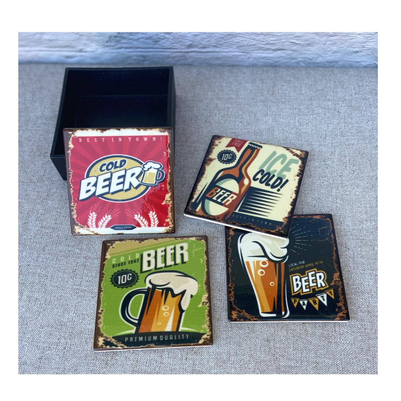 Set Posavasos Cerveza