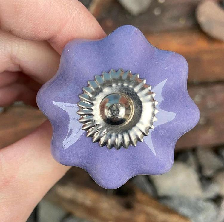 Tirador Flor Morada