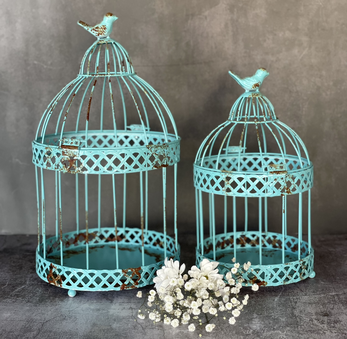 Set de Jaulas turquesa