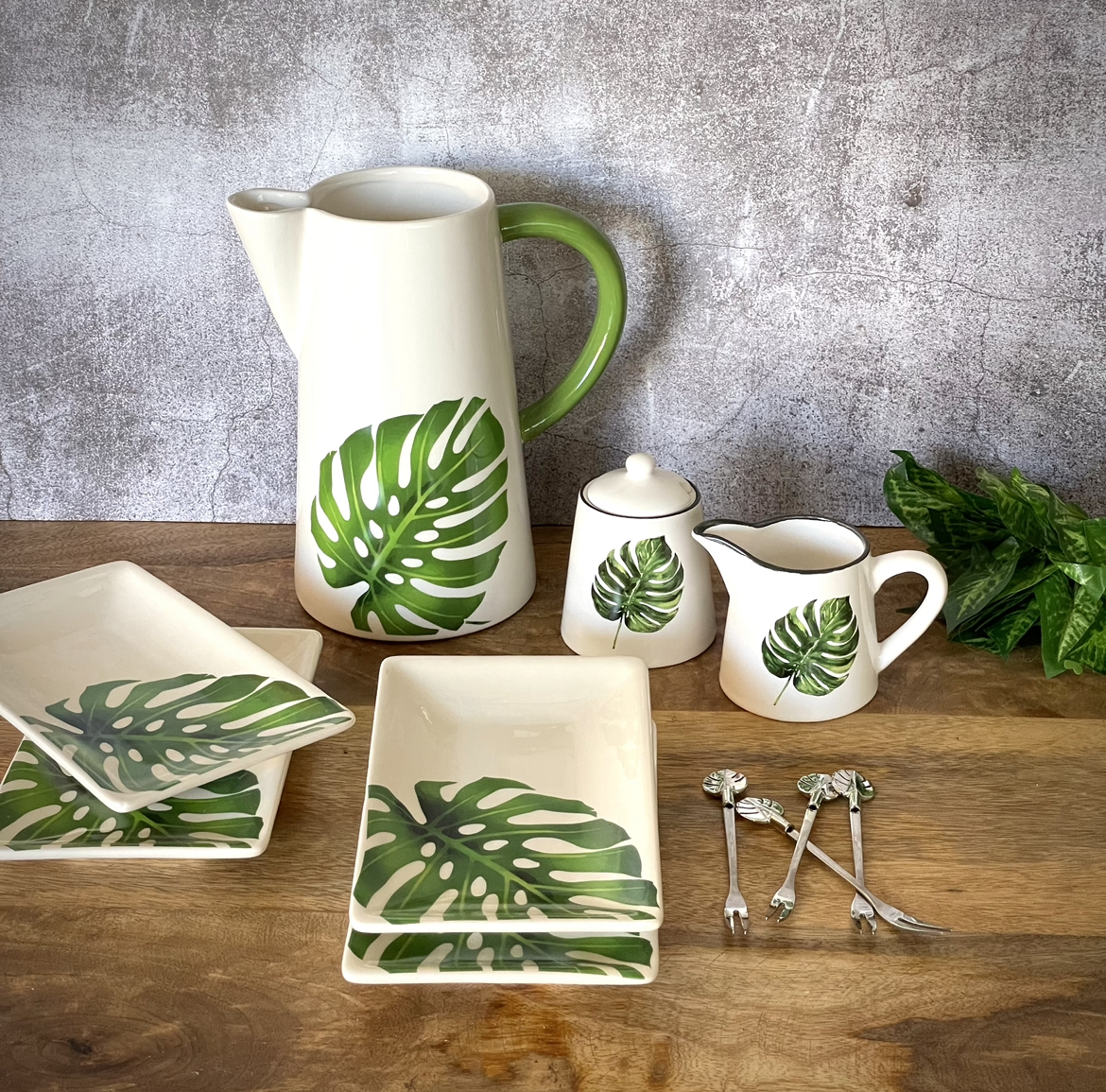 Set de mesa Filodendro