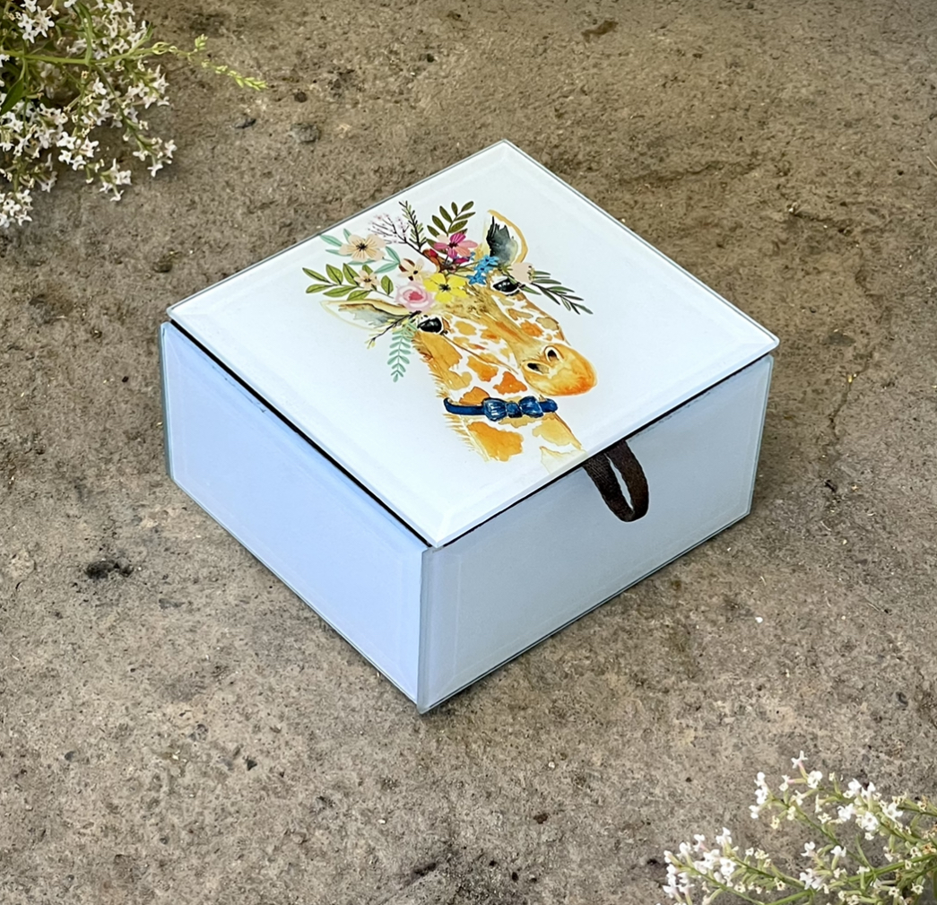 Caja Vidrio Jirafa