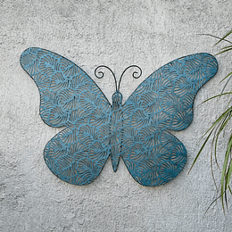 Mariposa metal calada XL