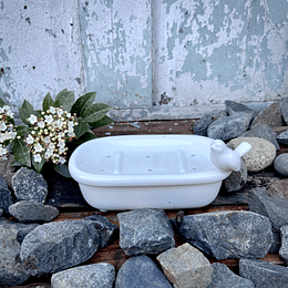 Jabonera Blanca Pajarito