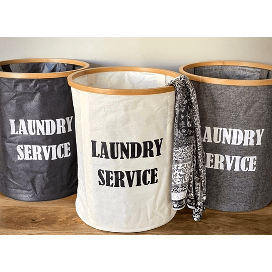 Contenedor Ropa Sucia Laundry Redondo