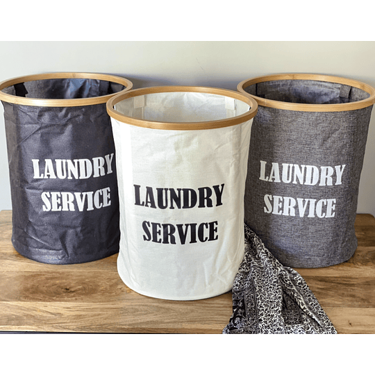 Contenedor Ropa Sucia Laundry Redondo