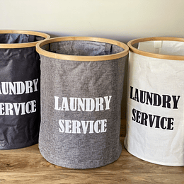 Contenedor Ropa Sucia Laundry Redondo