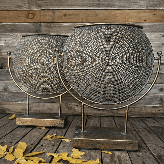 Maxi Cuenco Metálico con Atril