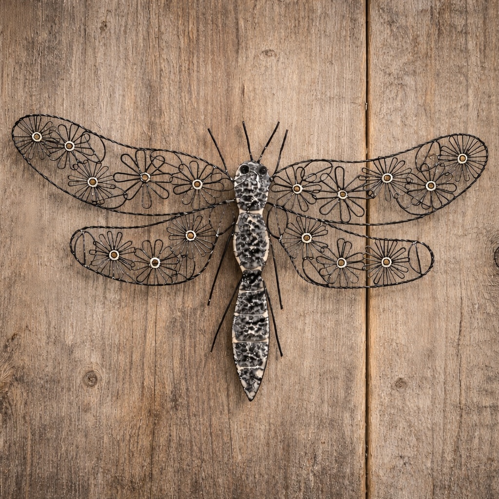Libélula Flor