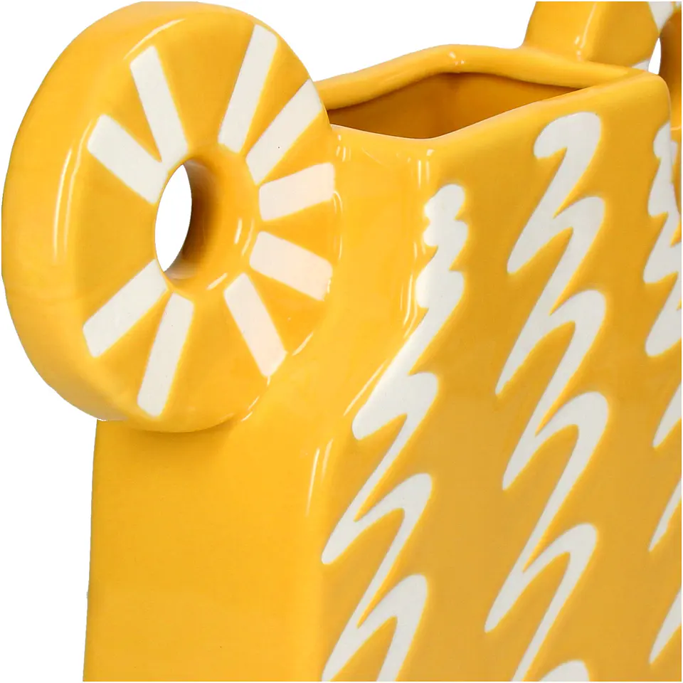 Vaso Estilo Moinho Amarelo - 23x31cm 4