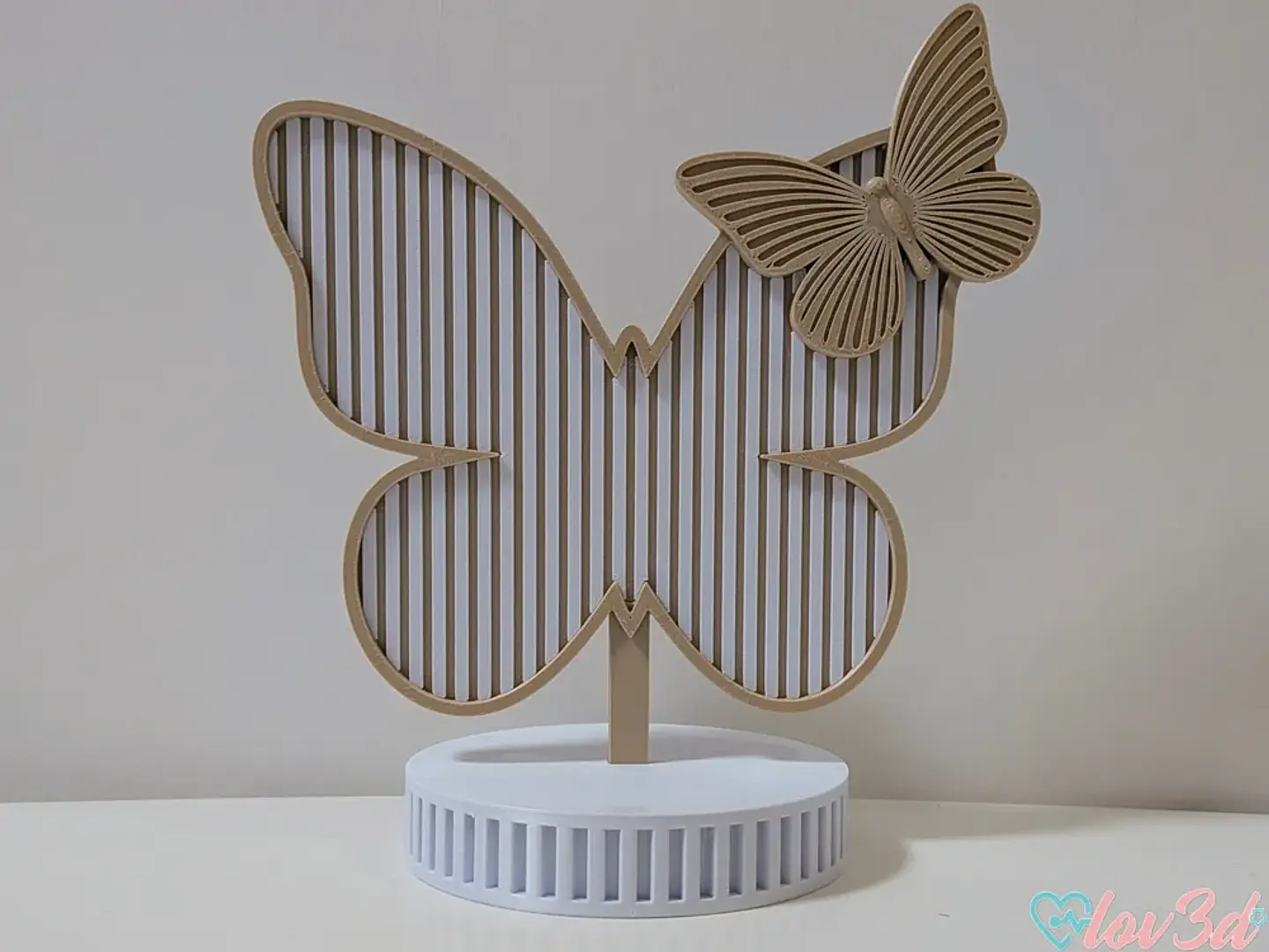 Borboleta Decorativa Lov3D 1