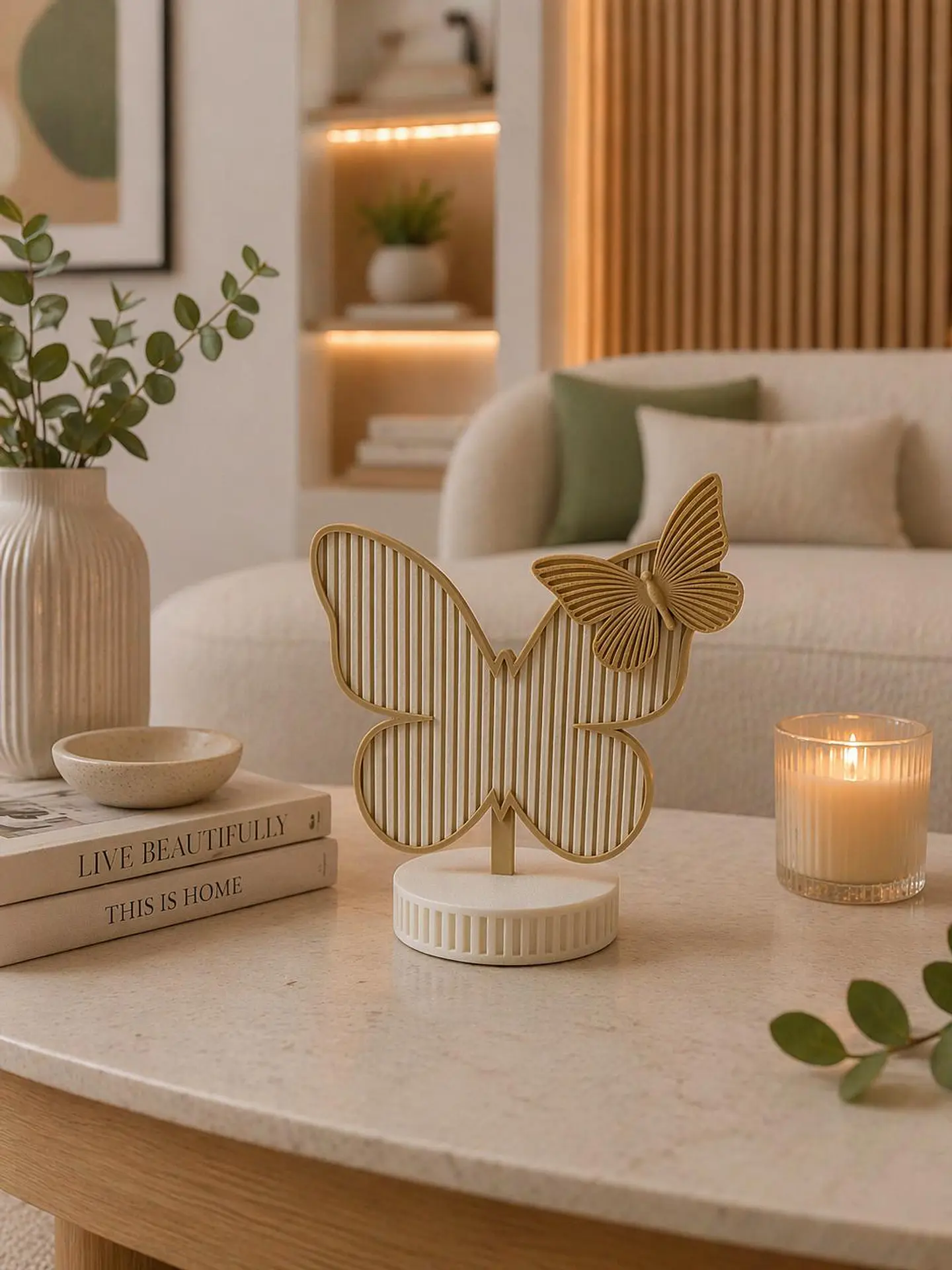 Borboleta Decorativa Lov3D 4