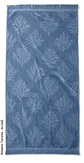 Toalha de Praia Jacquard Roberto Torretta - Algae (Azul) - Miniatura 1