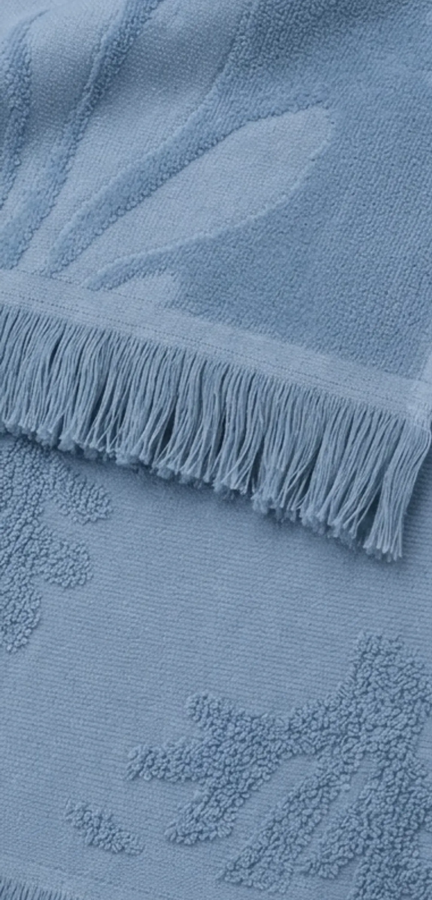 Toalha de Praia Jacquard Roberto Torretta - Algae (Azul) 2