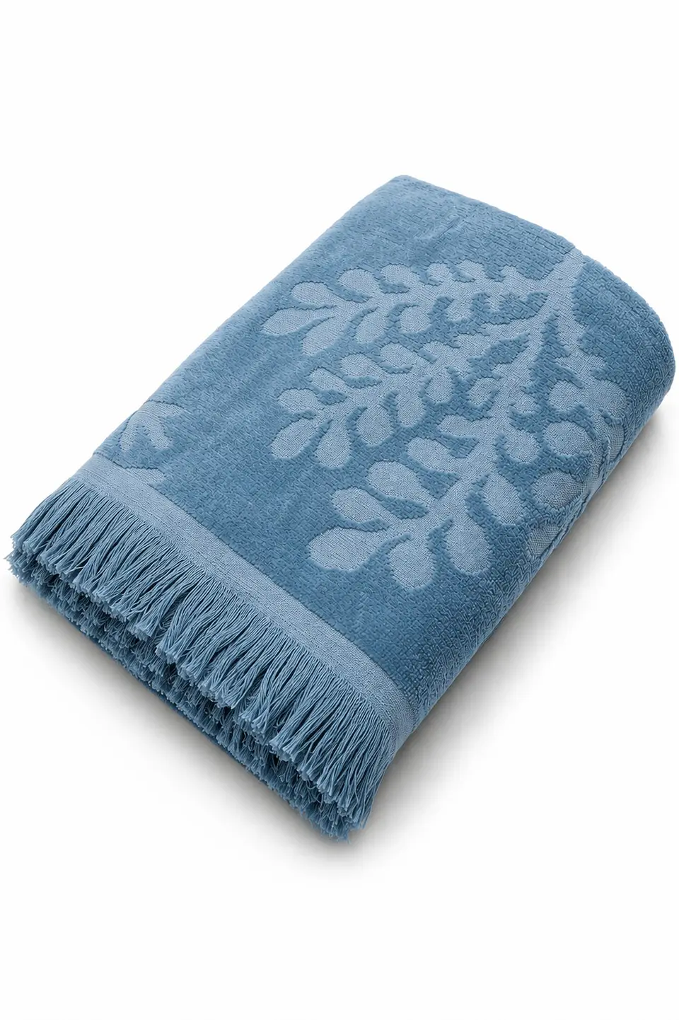 Toalha de Praia Jacquard Roberto Torretta - Algae (Azul) 4