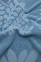 Toalha de Praia Jacquard Roberto Torretta - Algae (Azul) - Miniatura 6