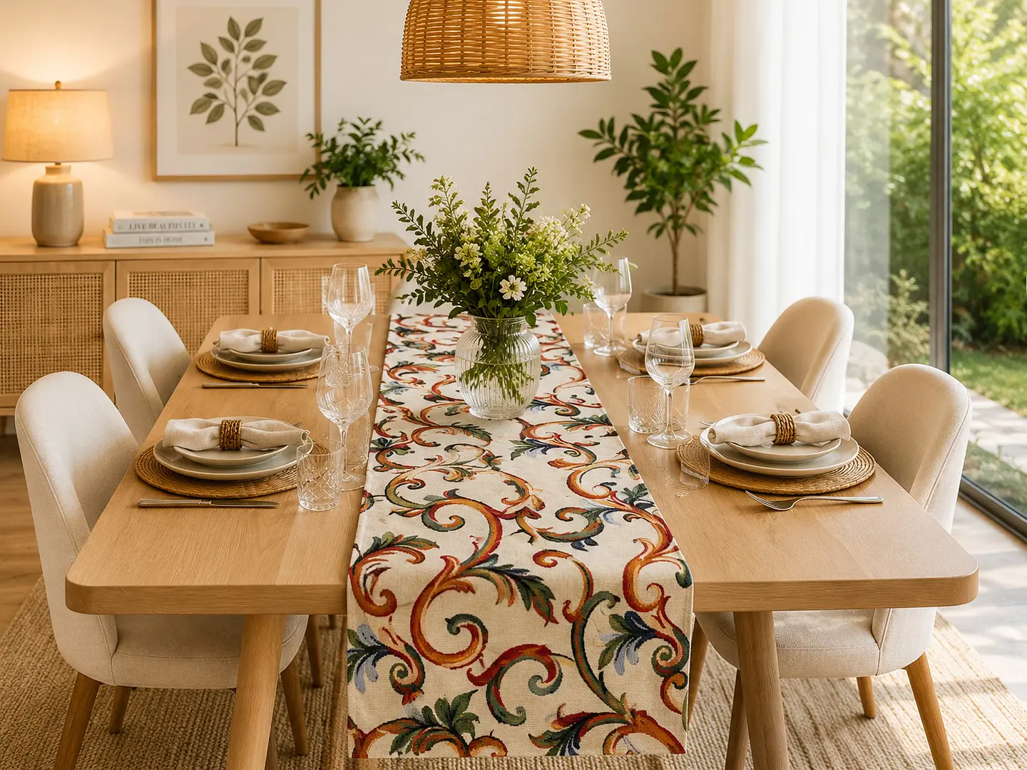 Caminho de Mesa Grace (Jacquard) – 45x140cm 1