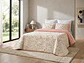 Colcha Casal BellaRosa (240x260cm) – Elegância e Conforto Exclusivo - Thumbnail 1
