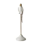 Papagaio Branco com Poleiro Dourado - 54cm - Thumbnail 2