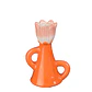 Candelabro tulipa laranja & rosa 18x13cm - Miniatura 2