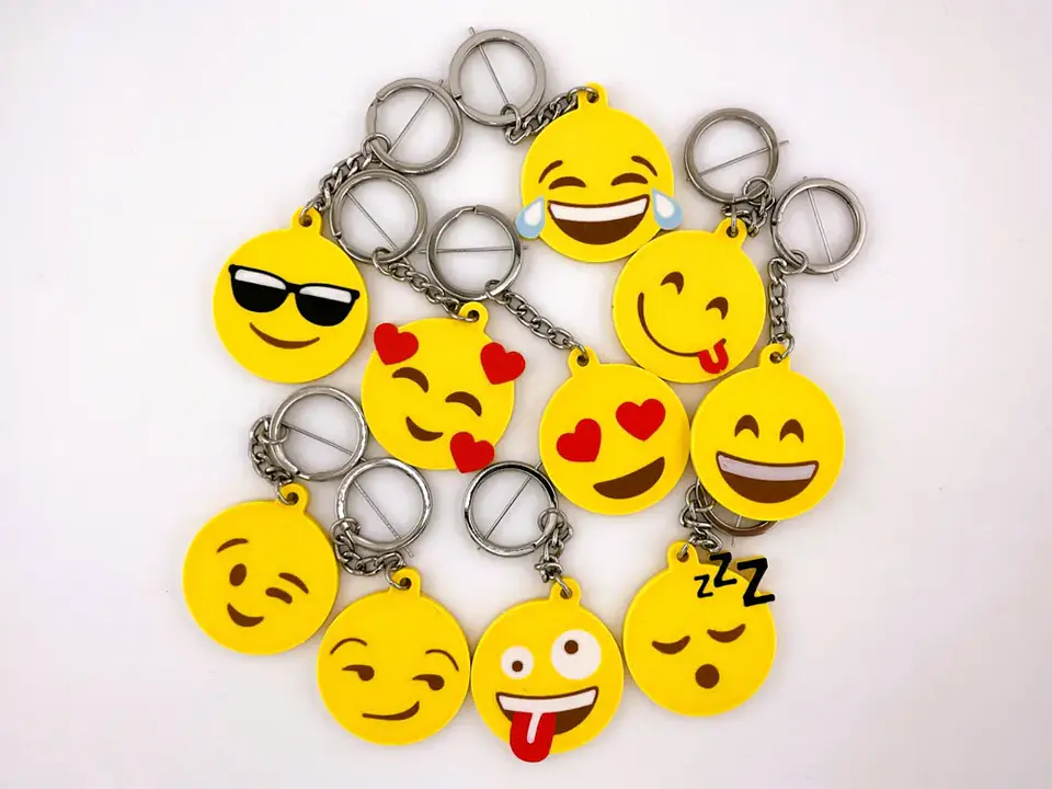 Porta-Chaves Emoji em PLA – Impressão 3D 1