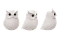 🦉 Coruja Felpuda Decorativa em Impressão 3D – Personalizada ao Seu Gosto - Thumbnail 3