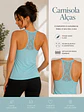 Camisola de Alças em Algodão com Renda Floral nas Costas | Ref. 19209 - Thumbnail 1