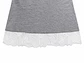 Camisola de Alças em Algodão com Renda | Ref. 19111 - Thumbnail 4