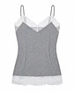 Camisola de Alças em Algodão com Renda | Ref. 19111 - Thumbnail 5