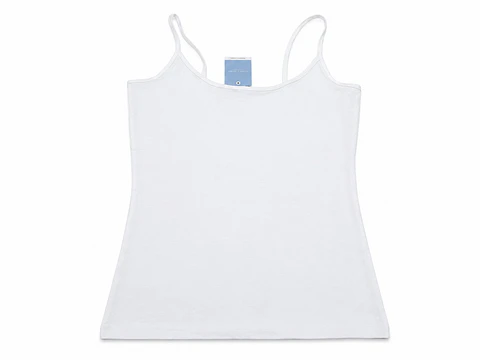 Camisola de Alças em Algodão Orgânico 19145