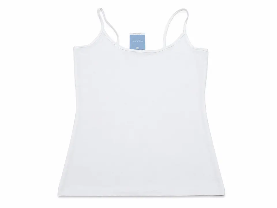 Camisola de Alças em Algodão Orgânico 19145 2