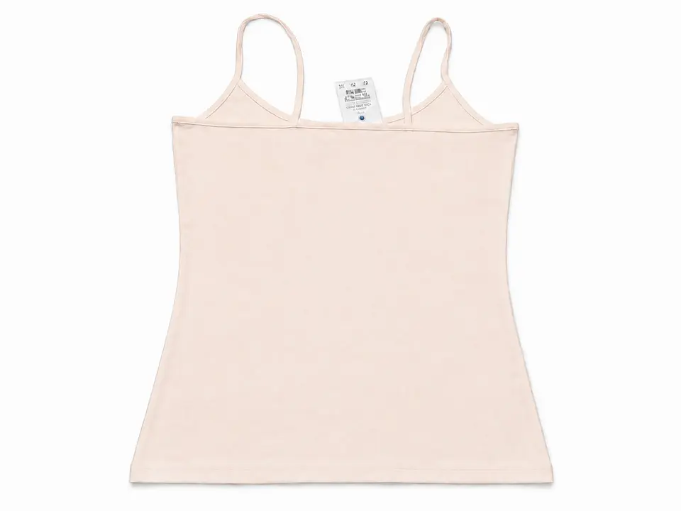 Camisola de Alças em Algodão Orgânico 19145 3